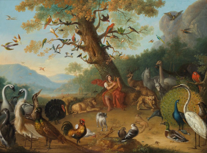 Orpheus Enchanting the Animals, c.1750, Oil on Canvas