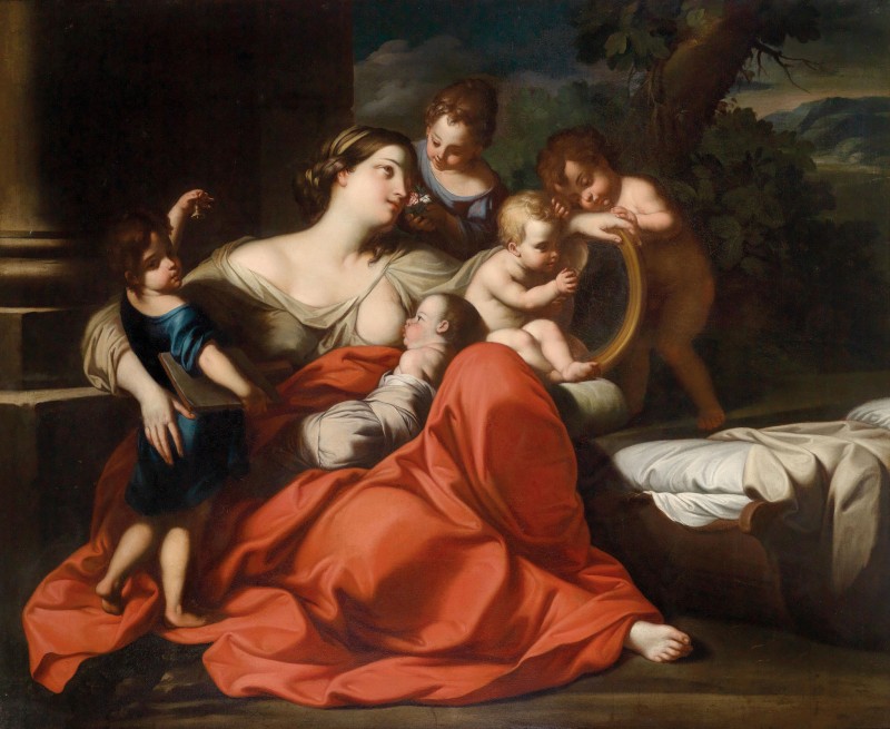 Allegory of the Five Senses, c.1700, Oil on Canvas