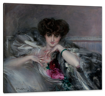 Portrait of Actress Jeanne Renouardt, c.1890, Oil on Canvas