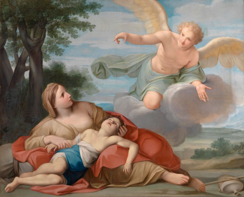 Hagar and the Angel, c.1690, Oil on Canvas
