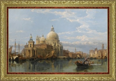 Classical Interior Design painting, Santa Maria Della Salute