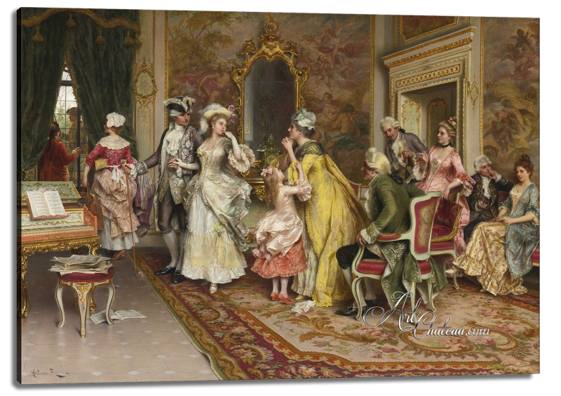 The Wait, after Italian artist Arturo Ricci