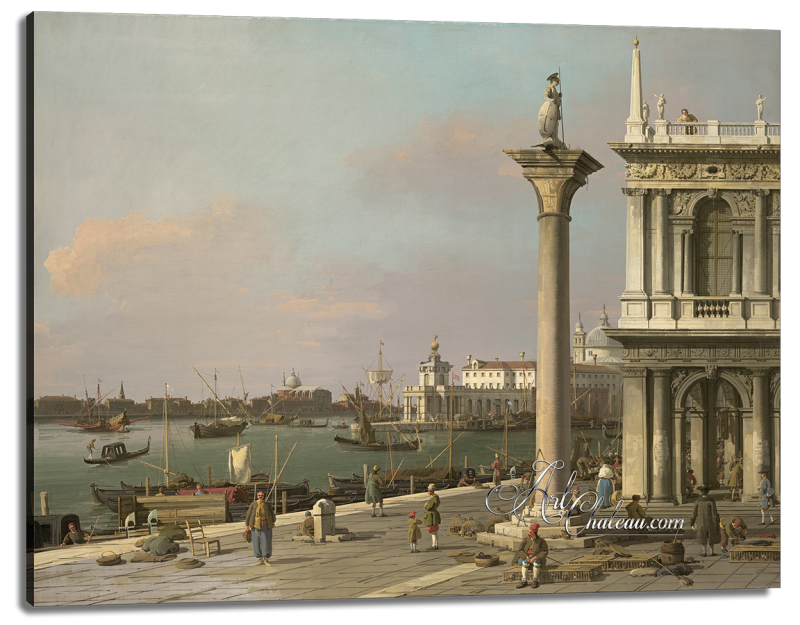 The San Marco Basin, from the Piazzetta, after Canaletto