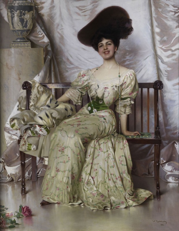 Contessa Nerina Pisani Volpi di Misurata, c.1895, Oil on Canvas