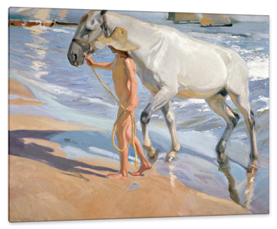 The Horse's Bath, c.1909, Oil on Canvas