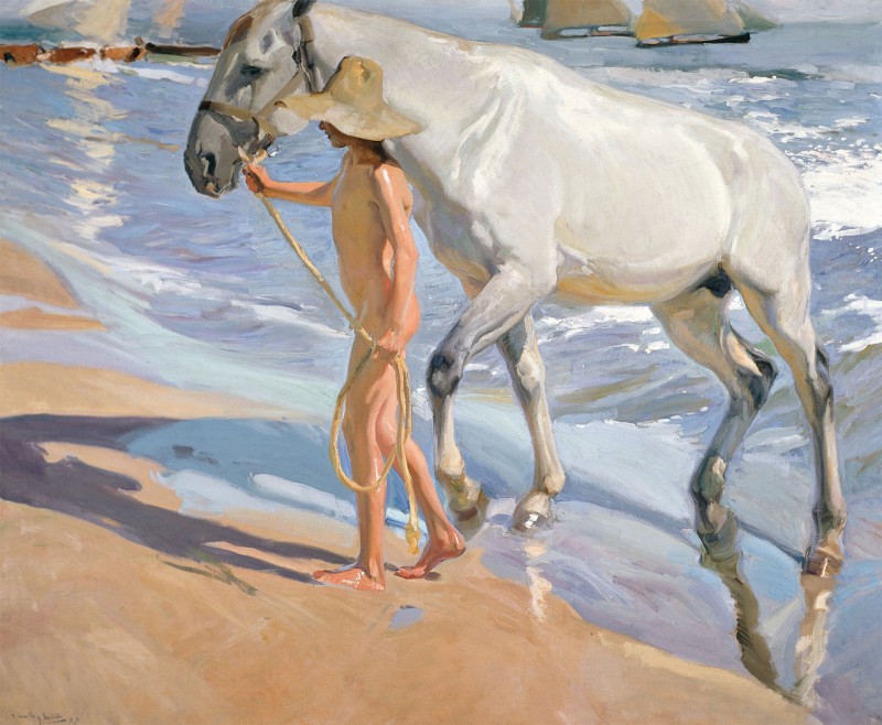 The Horse's Bath, c.1909, Oil on Canvas