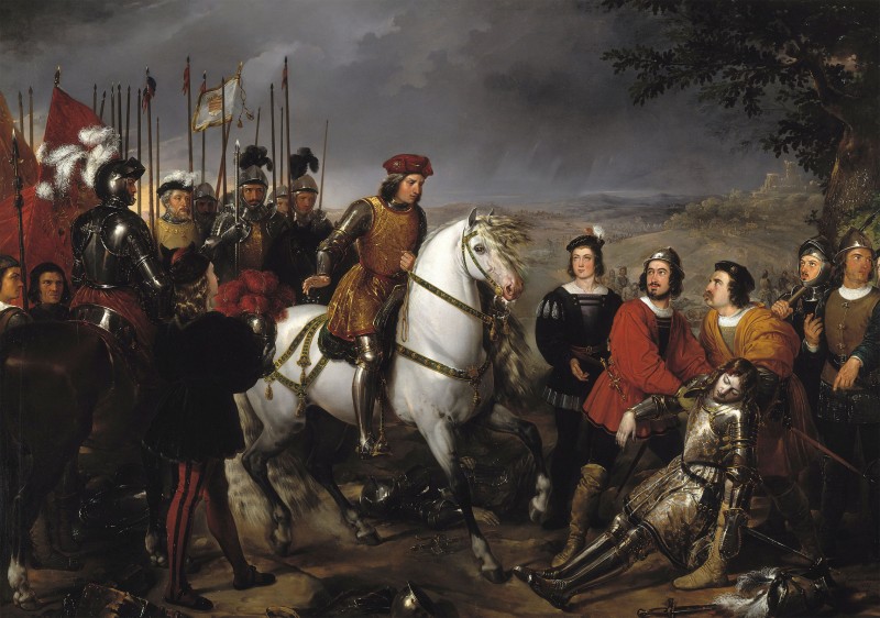 El Gran Capitan after the Battle of Cerignola, c.1835, Oil on Canvas