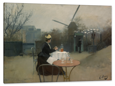 Plein Air, c.1891, Oil on Canvas