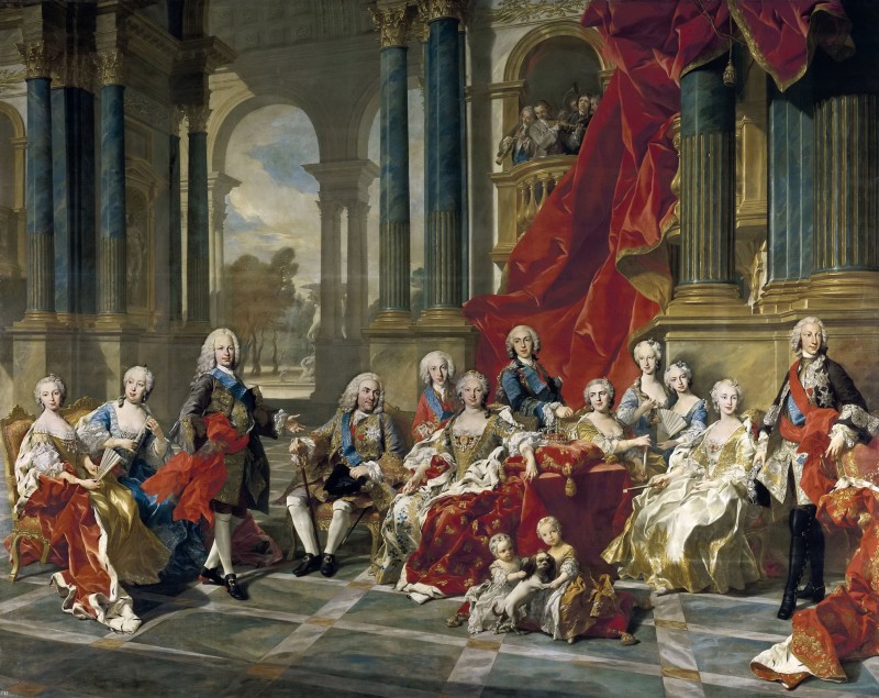 The Family of Philip V, c.1760, Oil on Canvas