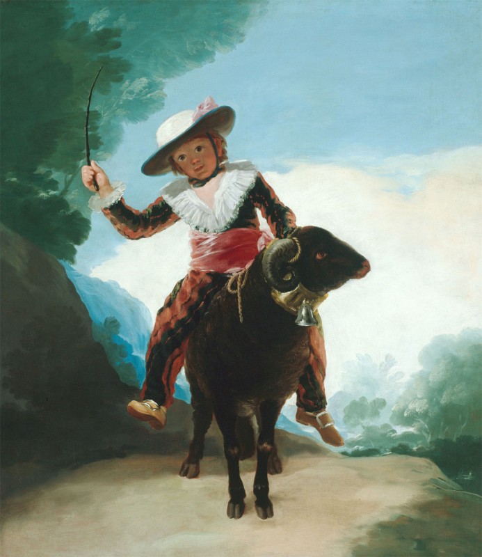 Boy on a Ram, c.1786, Oil on Canvas