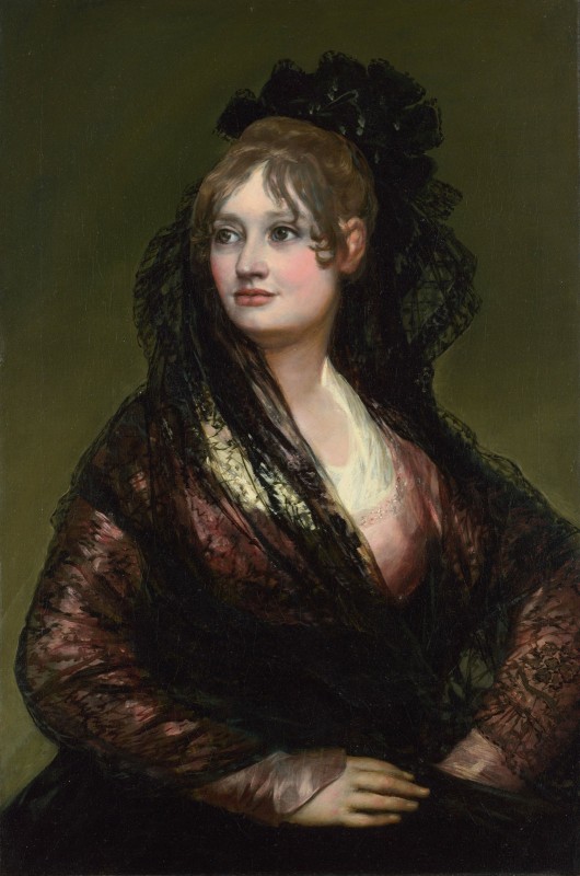 Portrait of Dona Isabel de Porcel, c.1780, Oil on Canvas