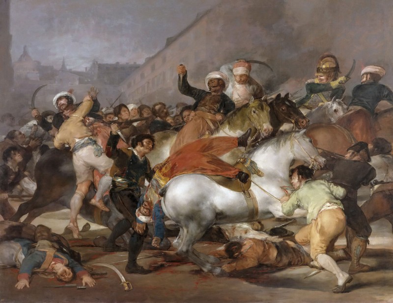 The Charge of the Mamelukes, c.1814, Oil on Canvas