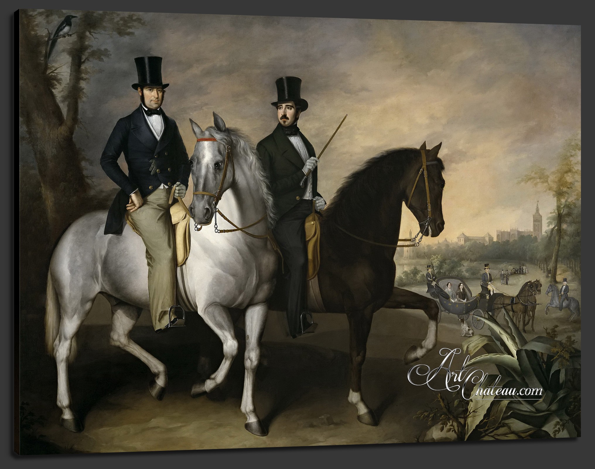 Count of Pinohermoso and José Roldan y Martínez of Spain