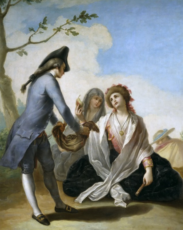 The Gift, c.1780, Oil on Canvas