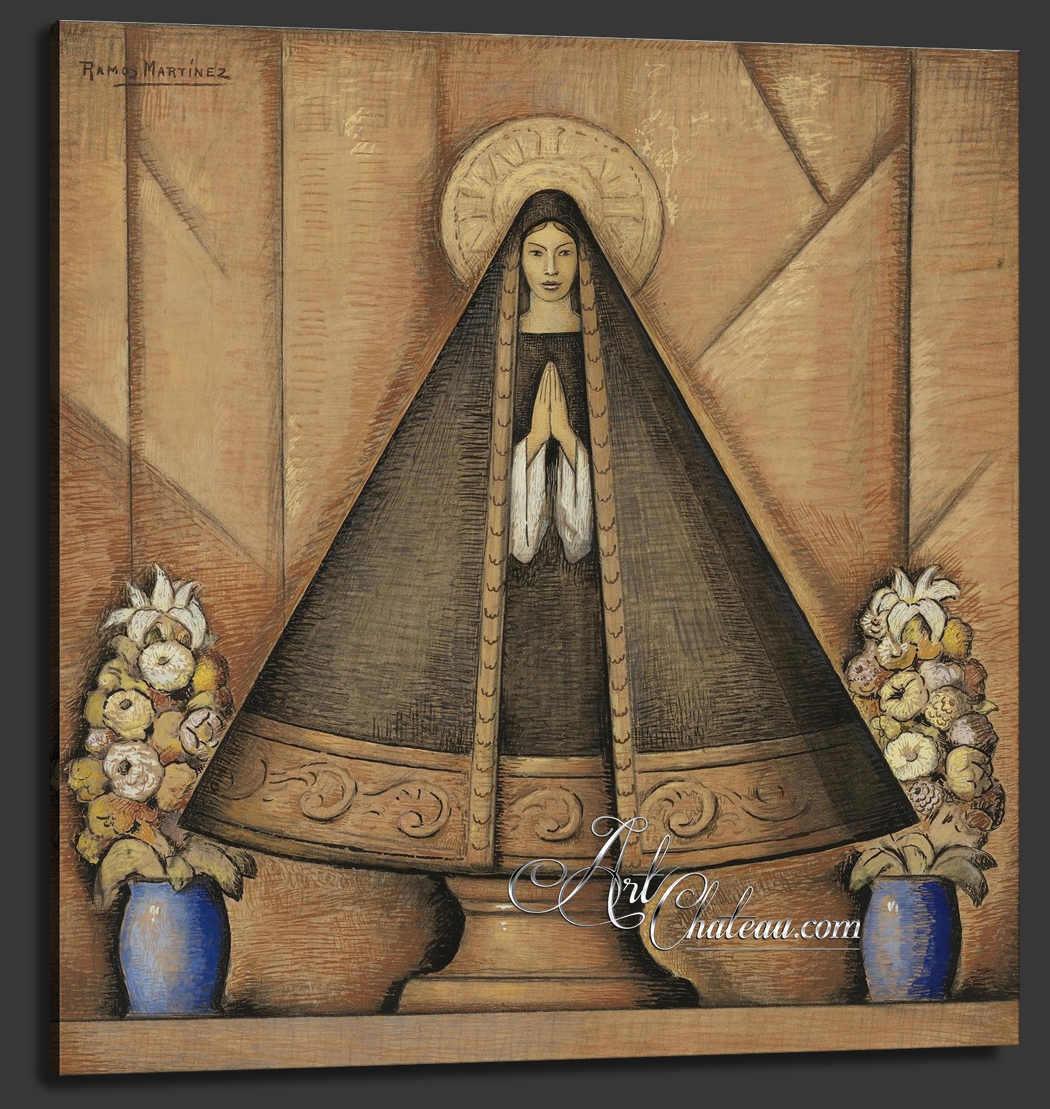 Our Lady of Solitude, after Alfredo Ramos Martínez