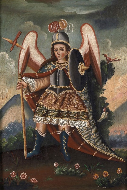 Archangel Raphael, c.1740, Oil on Canvas