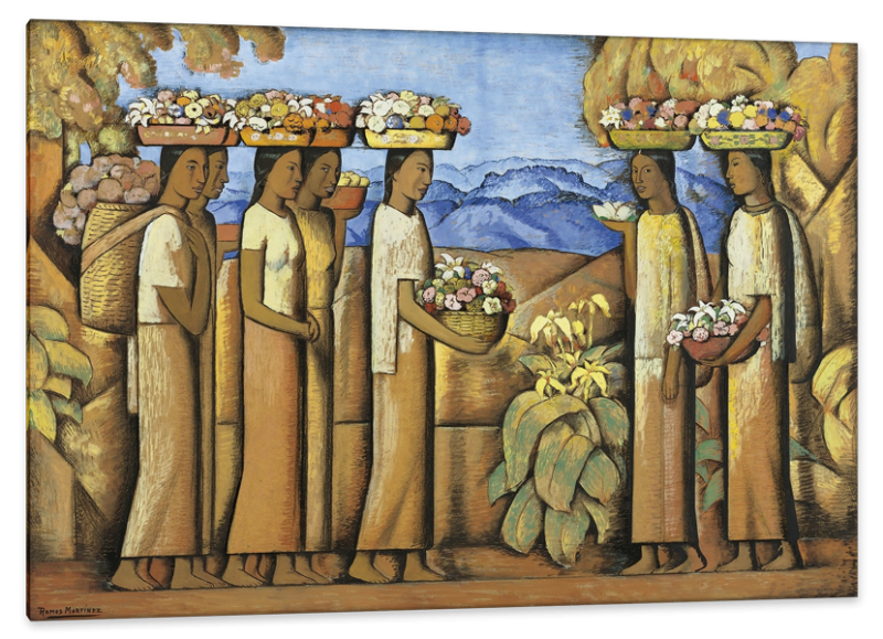 Post-Impressionism Painting, after Alfredo Martínez