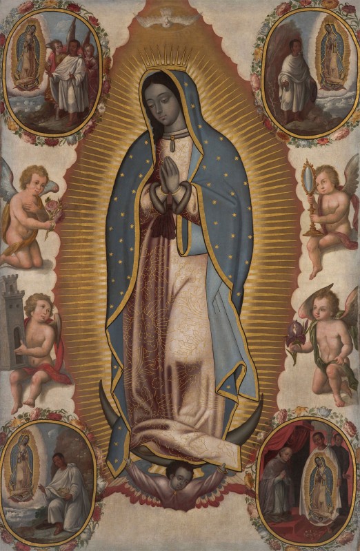 Virgin of Guadalupe, c.1700, Oil on Canvas