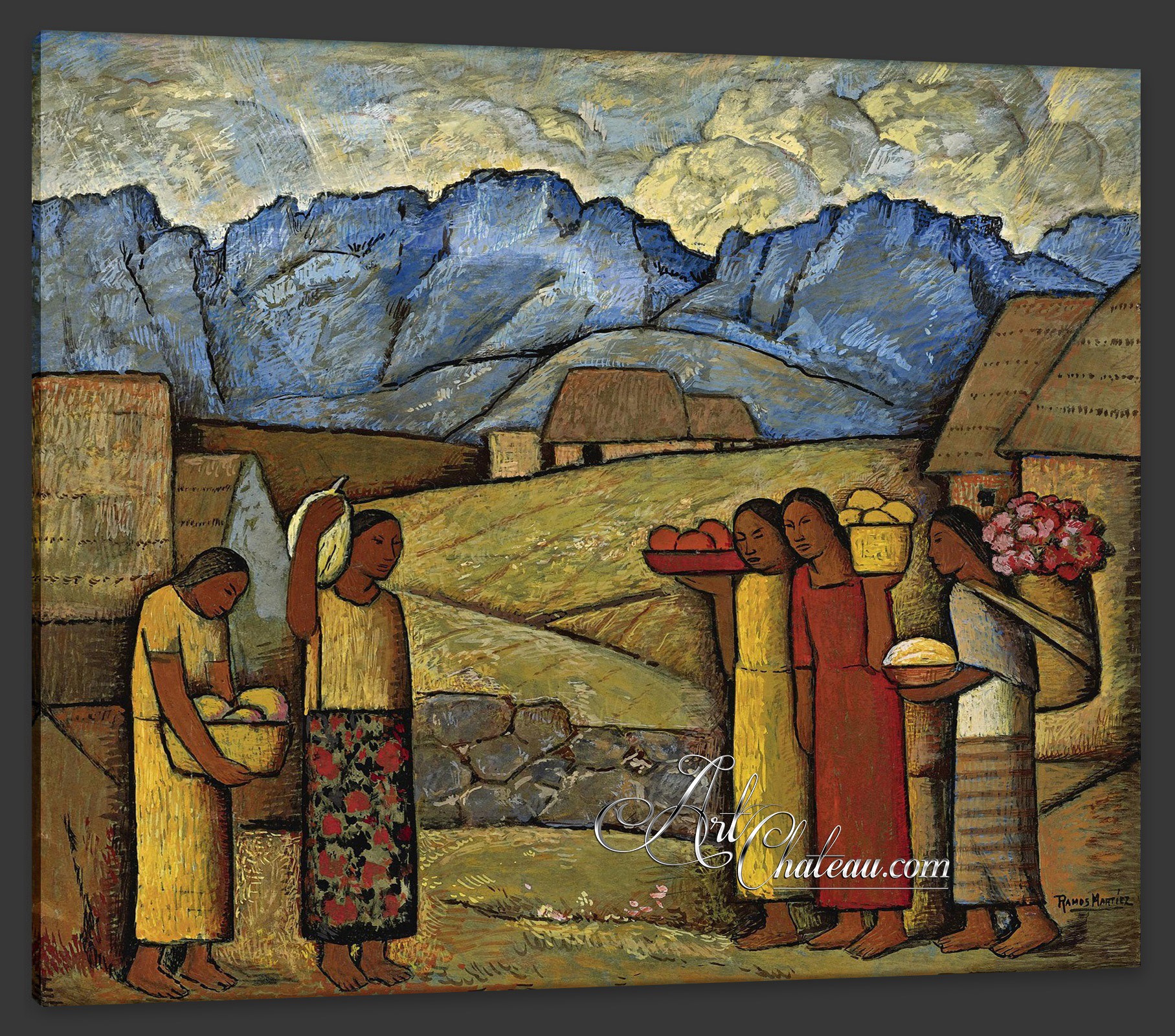 Spanish Colonial Masterpiece, after Alfredo Martínez
