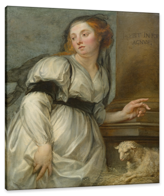 Depiction of a Sibylle, c.1650, Oil on Panel