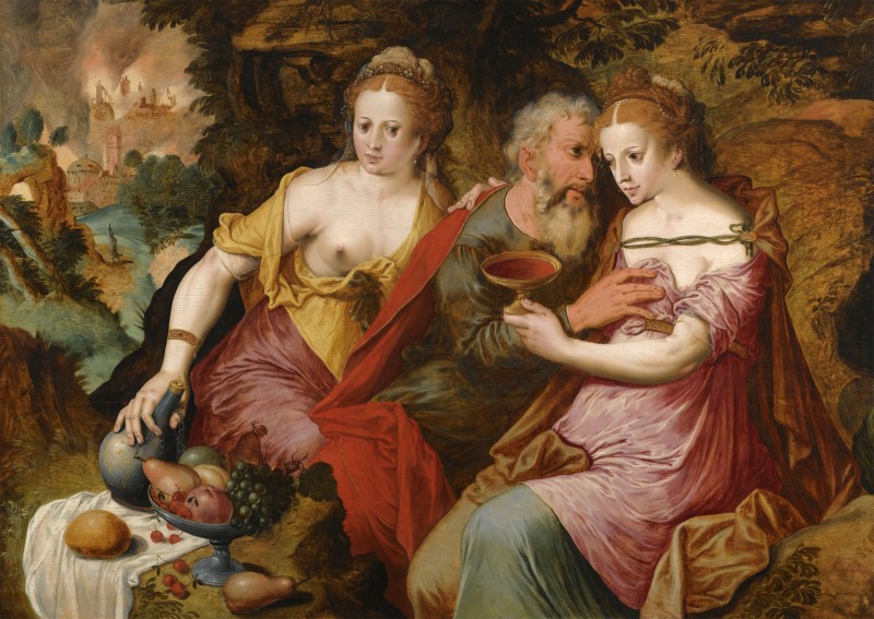 Lot and His Daughters, c.1640, Oil on Canvas
