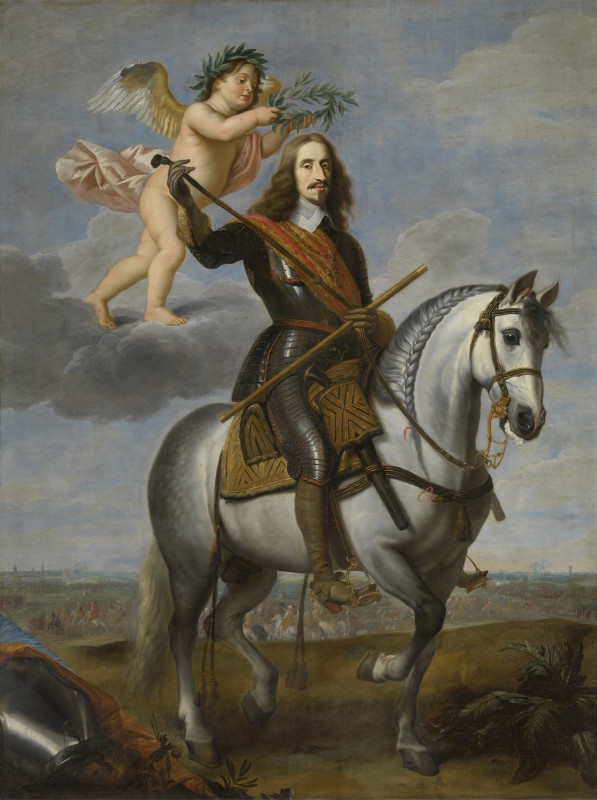 Equestrian portrait of Archduke Leopold Wilhelm, c.1640, Oil on Canvas