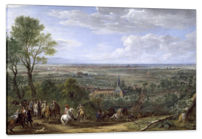 View of the City of Lille Besieged, c.1667, Oil on Canvas