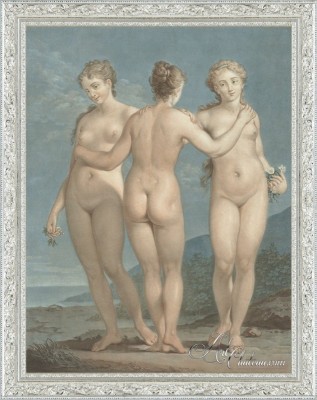 The Three Graces, after Jean-Francois Janinet