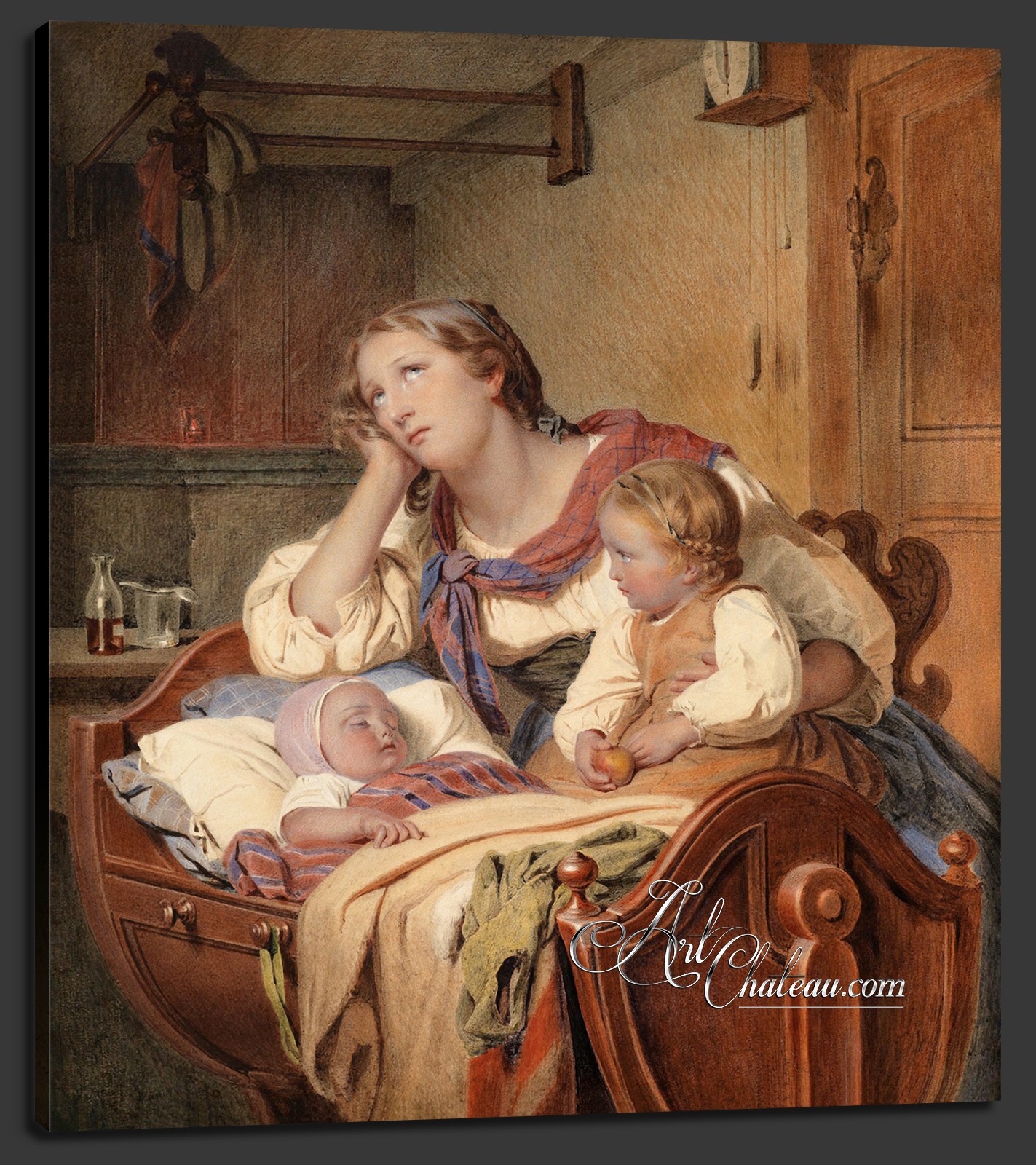 A family Idyl, after Johann Georg Meyer von Bremen