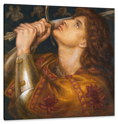 Joan of Arc, c.1864, Pastel on Board