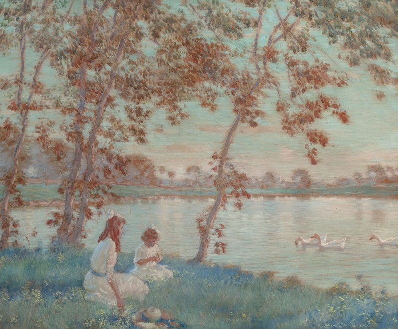 Summer Days, c.1918, Watercolor on Paper