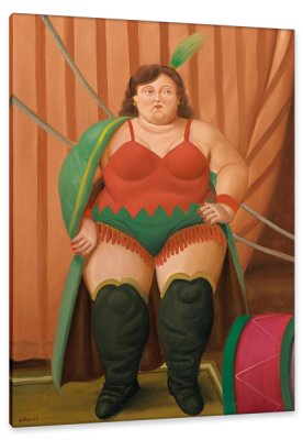 Circus Woman, c.2007, Oil on Canvas