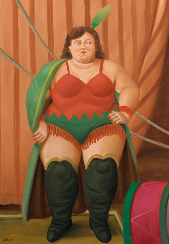 Circus Woman, c.2007, Oil on Canvas