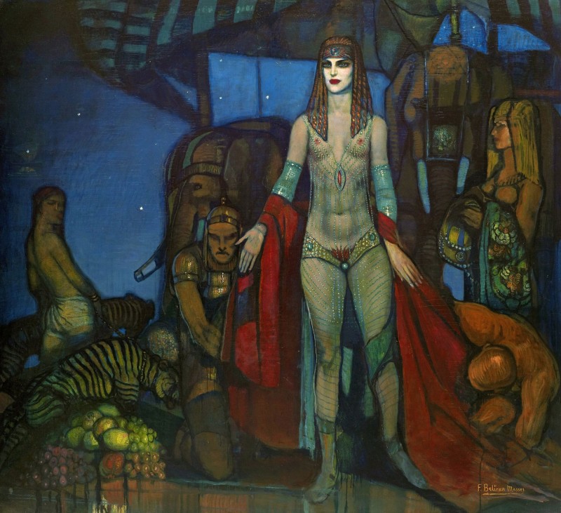 The Queen of Sheba, c.1910, Oil on Canvas
