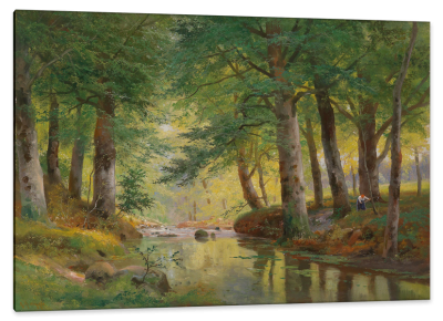 Woodland Landscape, c.1920, Oil on Canvas