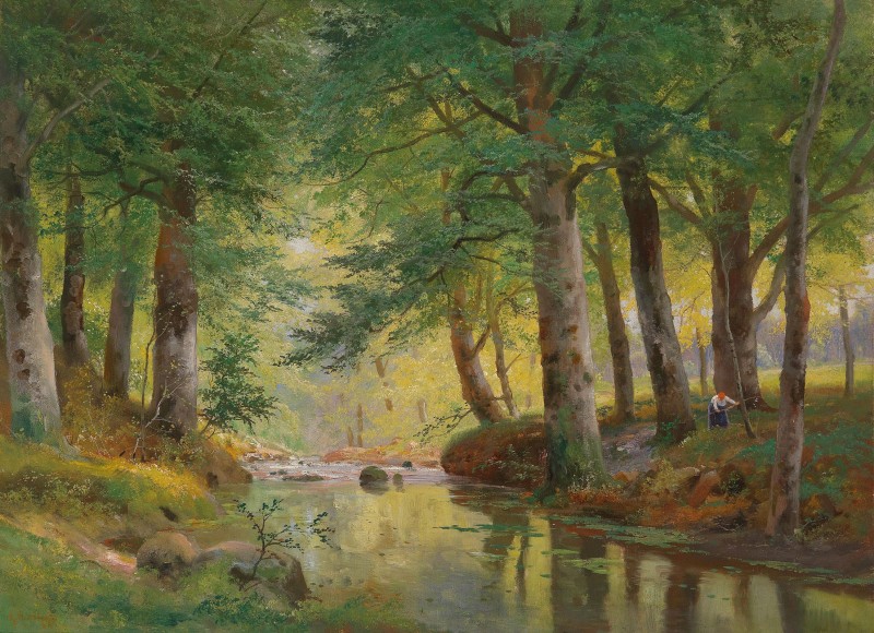 Woodland Landscape, c.1920, Oil on Canvas