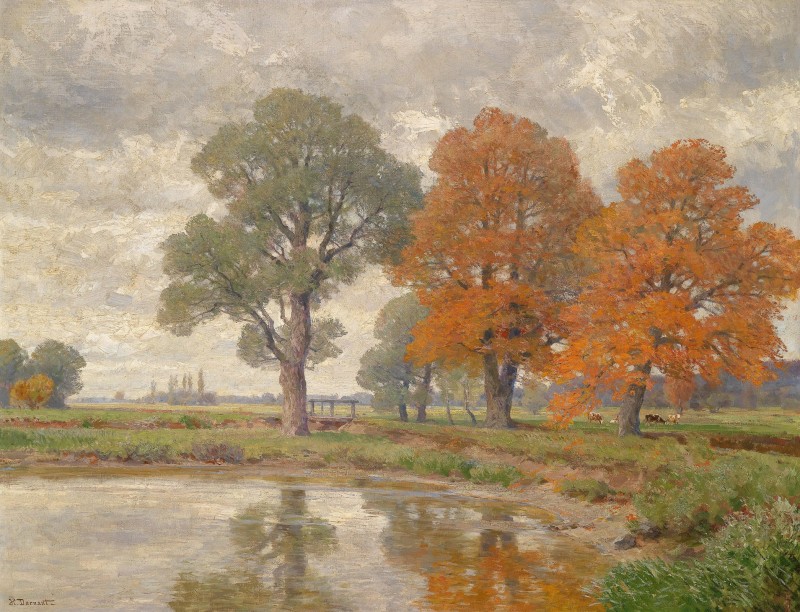 A Day in Late Autumn, c.1915, Oil on Canvas