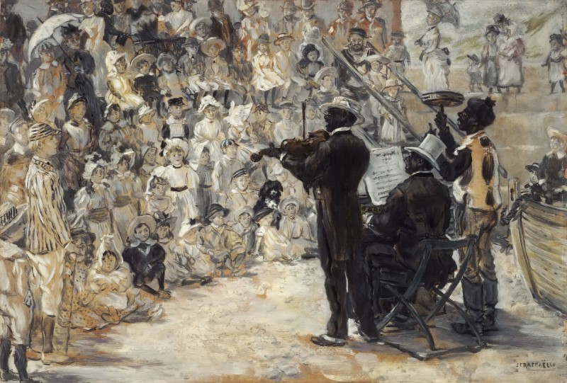 The Minstrels, c.1890, Oil on Canvas