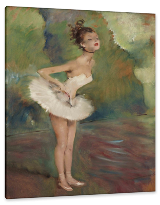 Portrait of Cécile Aubry as a Dancer, c.1948, Oil on Canvas