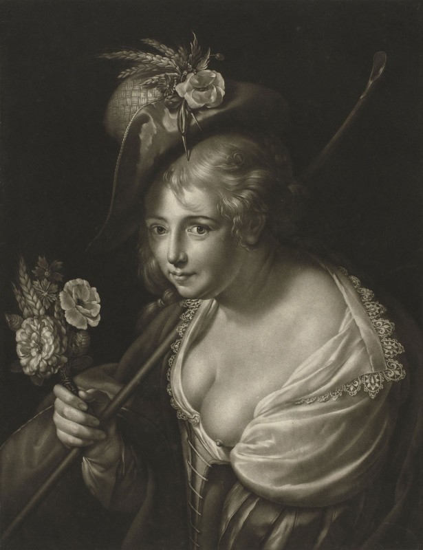 Helena Forman, wife of Peter Paul Rubens, c.1816, Engraving