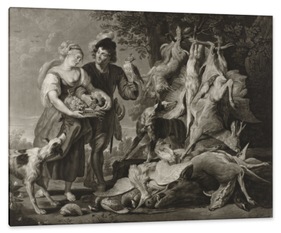 The Fig, Featuring Rubens and his Wife, c.1800, Engraving