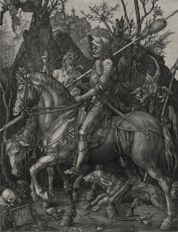 Knight, Death and the Devil, c.1510, Engraving