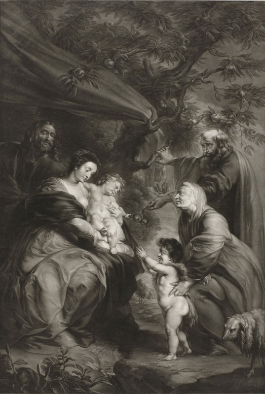 The Holy Family, c.1775, Engraving