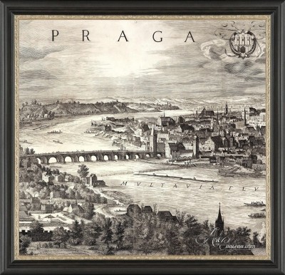 Prague, View of The Charles Bridge, after Anonymous Artist