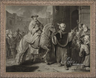 The Triumph of Mordicai, after Richard Earlom