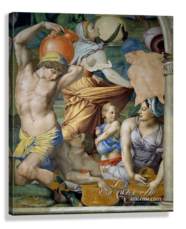 Falling of the Manna, after Painting by Agnolo Bronzino