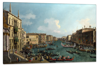 The Basin of San Marco on Ascension Day, c.1750,  Oil on Canvas