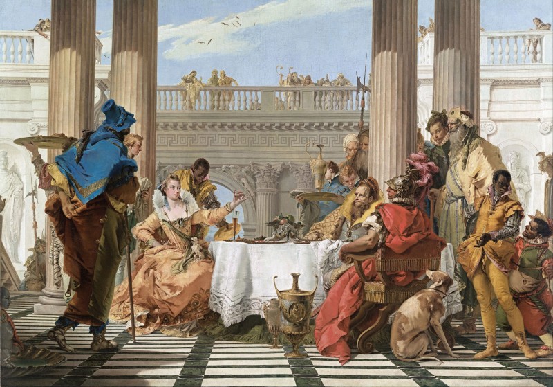 The Banquet of Cleopatra, c.1744, Oil on Canvas