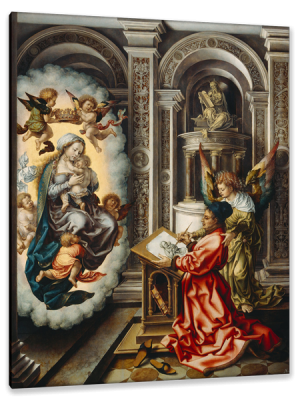 Saint Luke Painting the Madonna, c.1520, Oil on Oak Panel