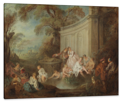 A Company of Bathers, c.1730, Oil on Canvas